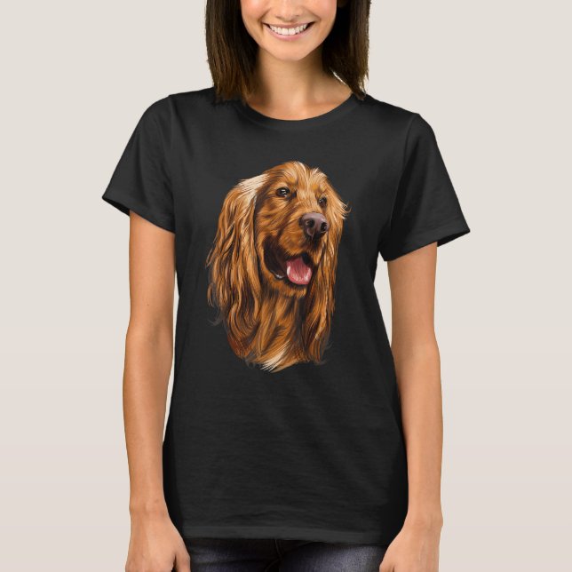 Cocker Spaniel Dog Breed T-Shirt (Front)