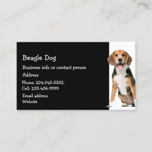 Cocker Spaniel  Dog Breeder Pet Sitter  Business Card