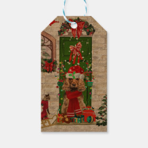 Cocker Spaniel Dog Christmas  Gift Tags