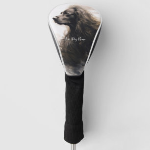 Cocker Spaniel Dog in the wind 003 - Yacobsen Dero Golf Head Cover
