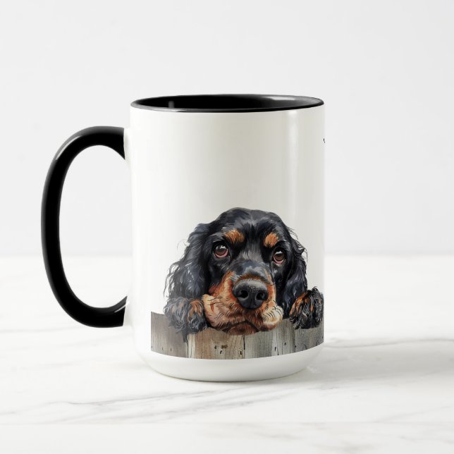 Cocker Spaniel Dog Mug (Left)