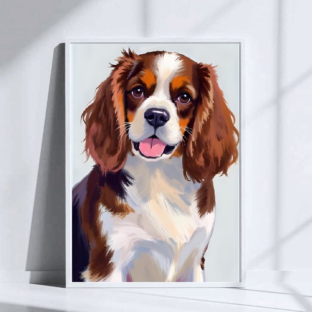 Cocker Spaniel Dog Painting Poster (Creator Uploaded)