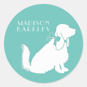 Cocker Spaniel Dog Puppy Classic Round Sticker