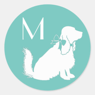 Cocker Spaniel Dog Puppy Classic Round Sticker