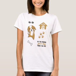 Cocker Spaniel Dog Puppy Paws Cute Sticker Pack T-Shirt