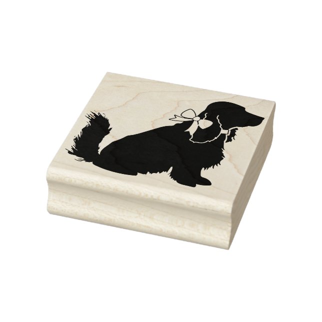 Cocker Spaniel Dog Puppy Rubber Stamp (Stamp)
