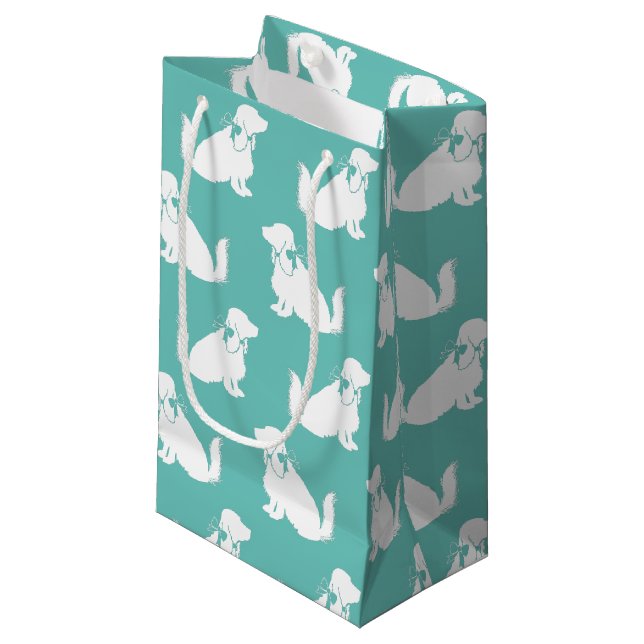 Cocker Spaniel Dog Puppy Small Gift Bag (Front Angled)