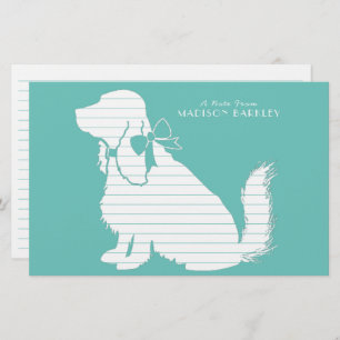 Cocker Spaniel Dog Puppy Stationery