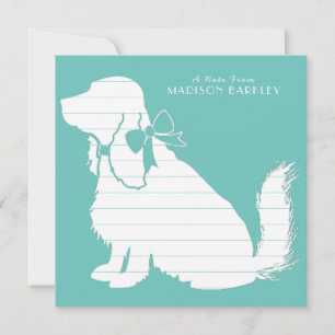 Cocker Spaniel Dog Puppy Thank You Card