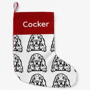 Cocker Spaniel dog socks Customised dog Socks - Pu