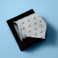 Cocker Spaniel Dogs Pattern Monogrammed