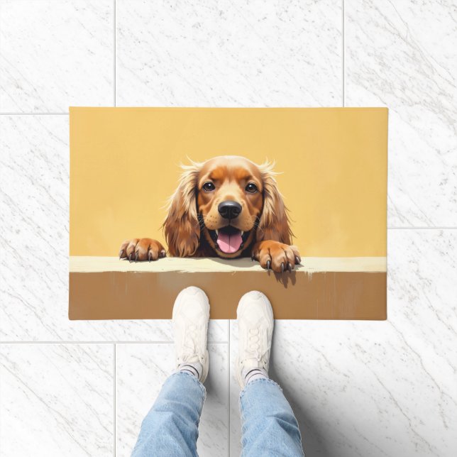 Cocker Spaniel Doormat Art (Indoor)
