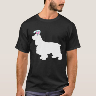 Cocker Spaniel Easter Egg Bunny Ear Hunting Boys T-Shirt