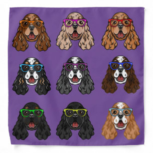 cocker spaniel bandanas