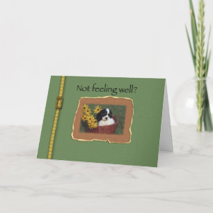Cocker Spaniel Feel Better Card