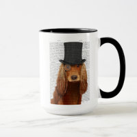 Cocker Spaniel, Formal Hound and Hat