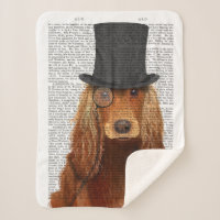 Cocker Spaniel, Formal Hound and Hat