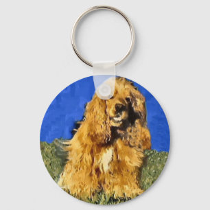 Cocker Spaniel Gifts Key Ring