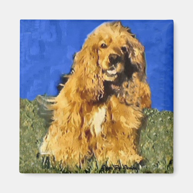 Cocker Spaniel Gifts Magnet (Front)