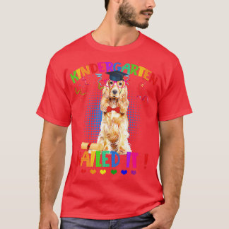 Cocker Spaniel Graduation Class Of 22 Kindergarten T-Shirt