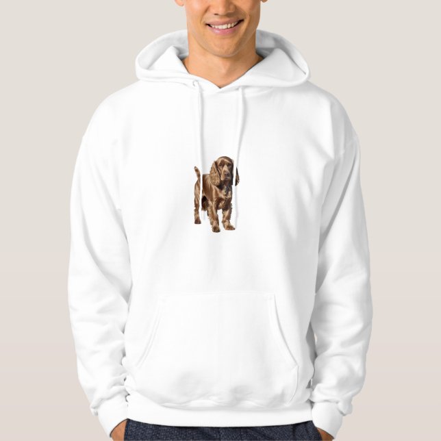 Cocker Spaniel Hoodie Dual image Design (Front)