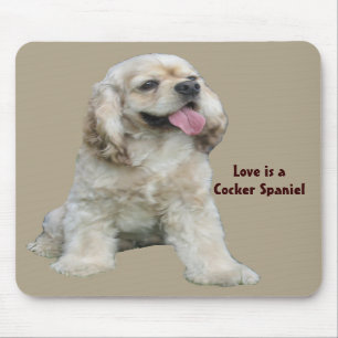 Cocker Spaniel Irresistible Mousepad