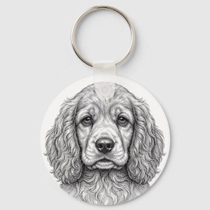 Cocker Spaniel Keychain