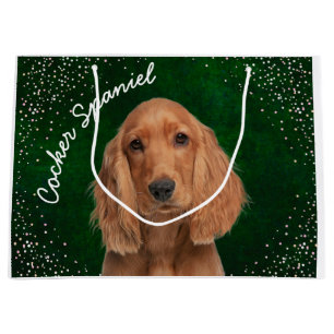 Cocker Spaniel Large Gift Bag