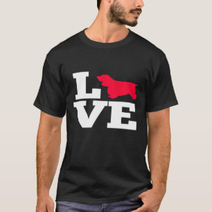 Cocker Spaniel Love Dog  Owner T-Shirt