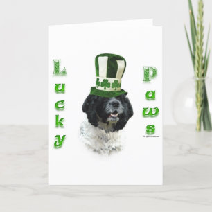 Cocker Spaniel Lucky Paws Holiday Card