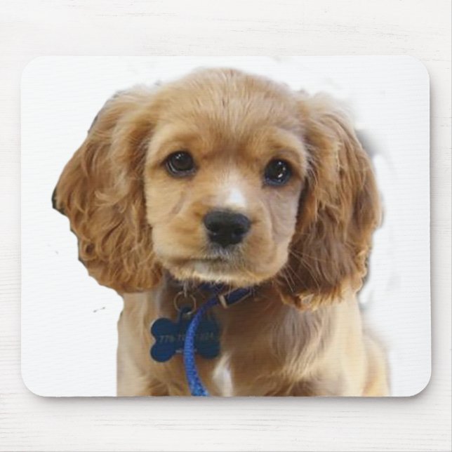 Cocker spaniel mouse mat (Front)