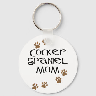 Cocker Spaniel Mum for Dog Moms Key Ring