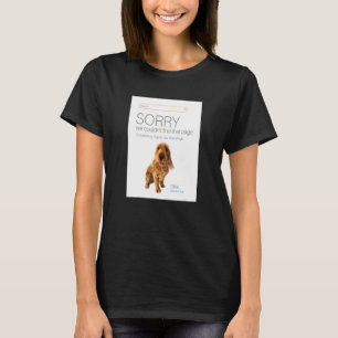 Cocker Spaniel Online Shop Ecommerce Seller 404 Do T-Shirt