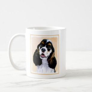 Cocker Spaniel (Parti) Painting - Original Dog Art Coffee Mug