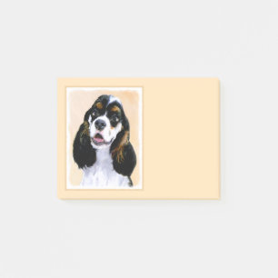 Cocker Spaniel (Parti) Painting - Original Dog Art Post-it Notes