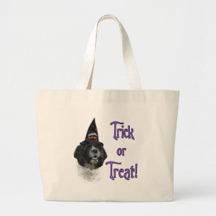 Cocker Spaniel (parti) Trick Large Tote Bag