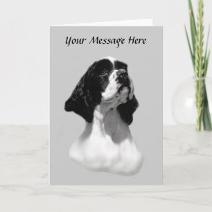 Cocker Spaniel Perfect Face Greeting Card