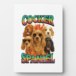 Cocker Spaniel Plaque