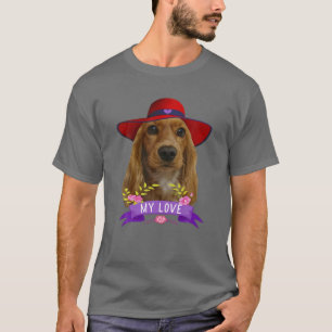 Cocker Spaniel Pop Art Love Cocker Spaniels Dad Mo T-Shirt