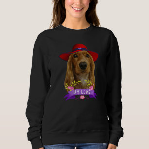 Cocker Spaniel Pop Love Cocker Spaniels Dad Mum Sweatshirt