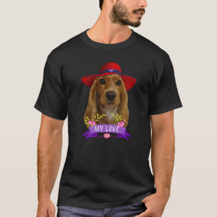 Cocker Spaniel Pop Love Cocker Spaniels Dad Mum T-Shirt