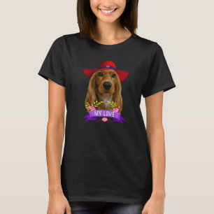 Cocker Spaniel Poplove Cocker Spaniels Dad Mum T-Shirt