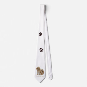 Cocker spaniel puppies tie