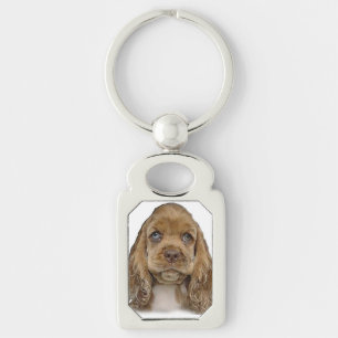 Cocker Spaniel Puppy    Key Ring