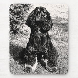 Cocker Spaniel Sketch Mouse Mat