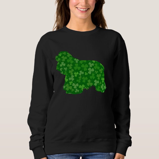 Cocker Spaniel St Patricku2019s Day American Cocke Sweatshirt (Front)
