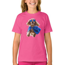 Cocker Spaniel Superhero Kid's T-Shirt