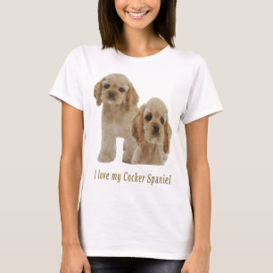 Cocker spaniel t-shirts