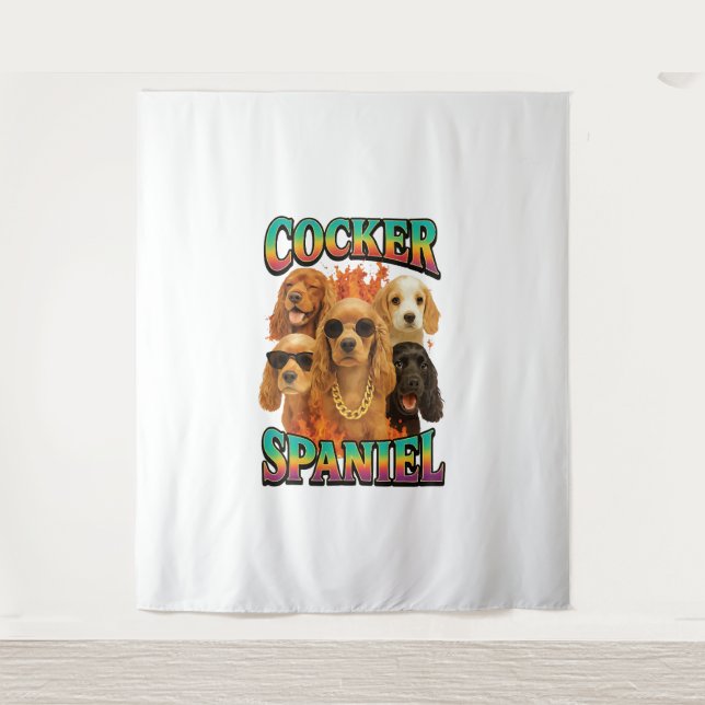 Cocker Spaniel  Tapestry (Front)