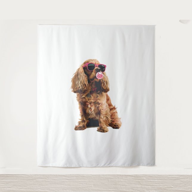 Cocker Spaniel Tapestry (Front)